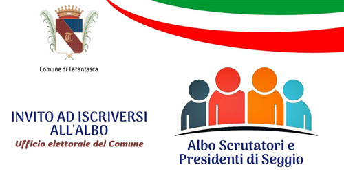 Aggiornamento Albo Scrutatori e Presidenti di Seggio Elettorale