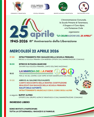 Celebrazioni del 25 aprile