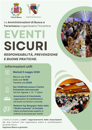 Eventi sicuri: responsabilità, prevenzione e buone pratiche