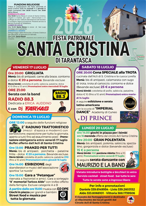Festa Patronale di Santa Cristina