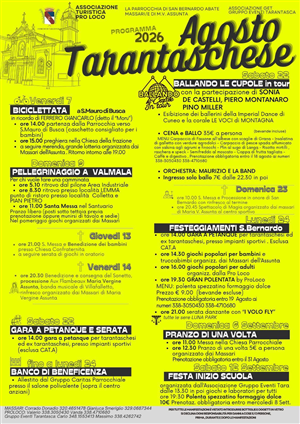 Festeggiamenti Patronali di Tarantasca