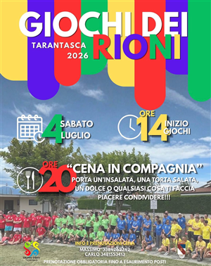 Giochi dei rioni di Tarantasca