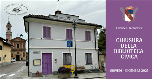 Chiusura biblioteca civica