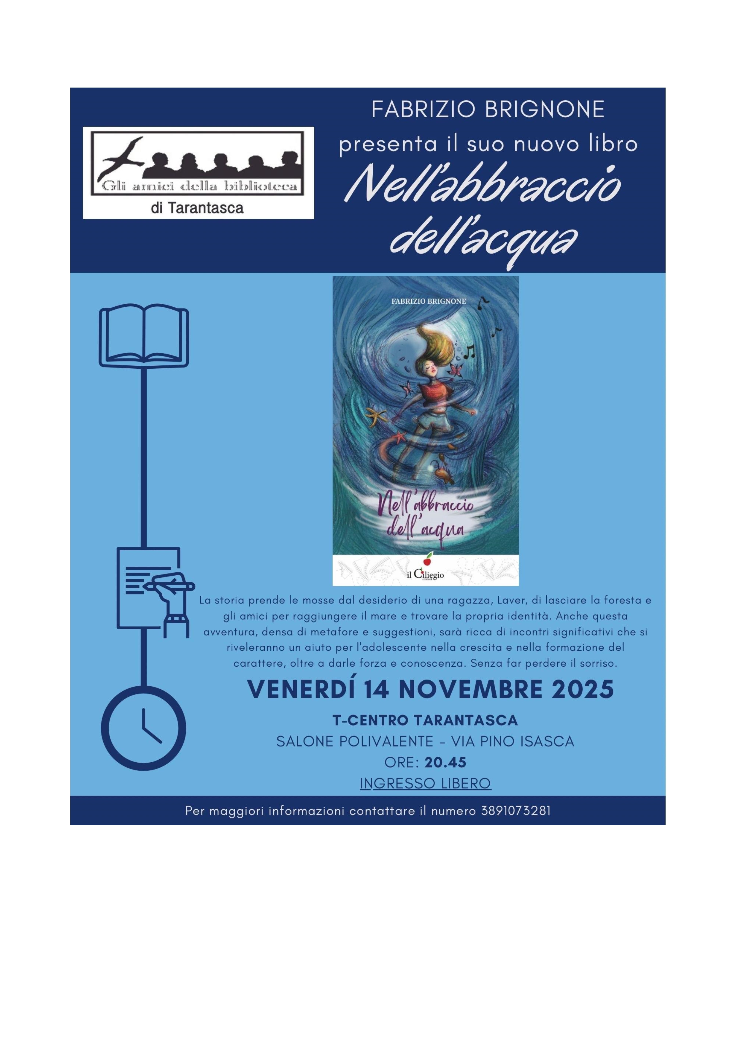 Nell'abbraccio dell'acqua.