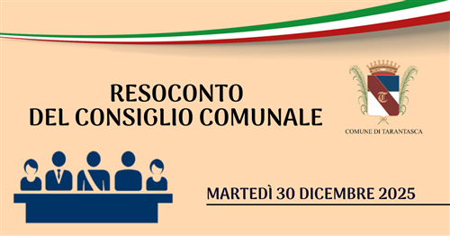 Riepilogo del Consiglio Comunale di fine anno